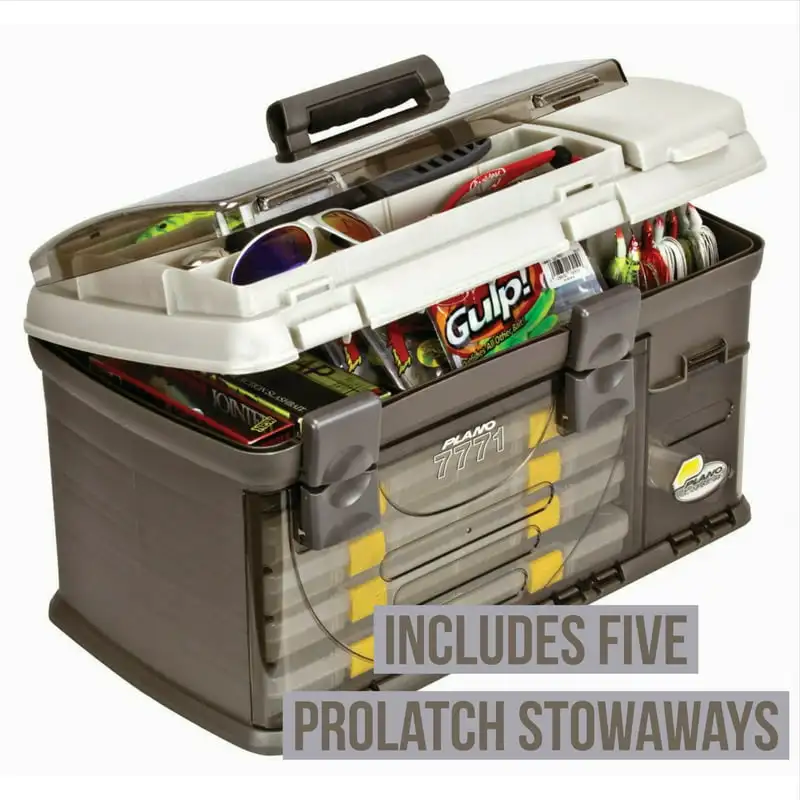 

Free shipping Guide Series Five Utility Pro System Tackle Box, Graphite / Sandstone