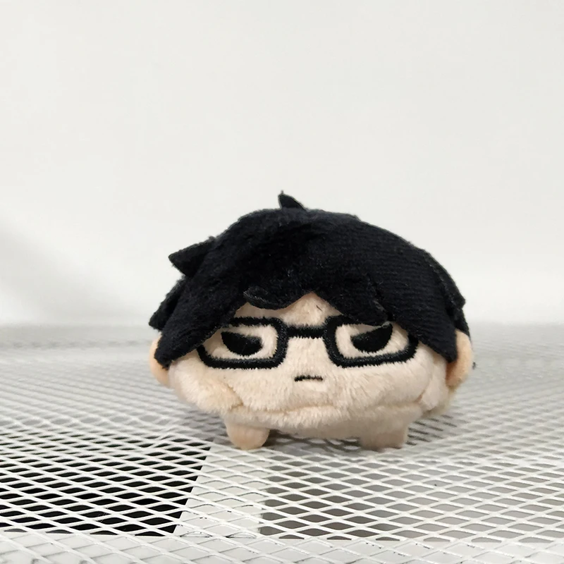 

Anime Haikyuu Akaashi Keiji 10cm Pendant Keychain Doll Stuffed Toy Soft Plush #1236 Children Christmas Gift