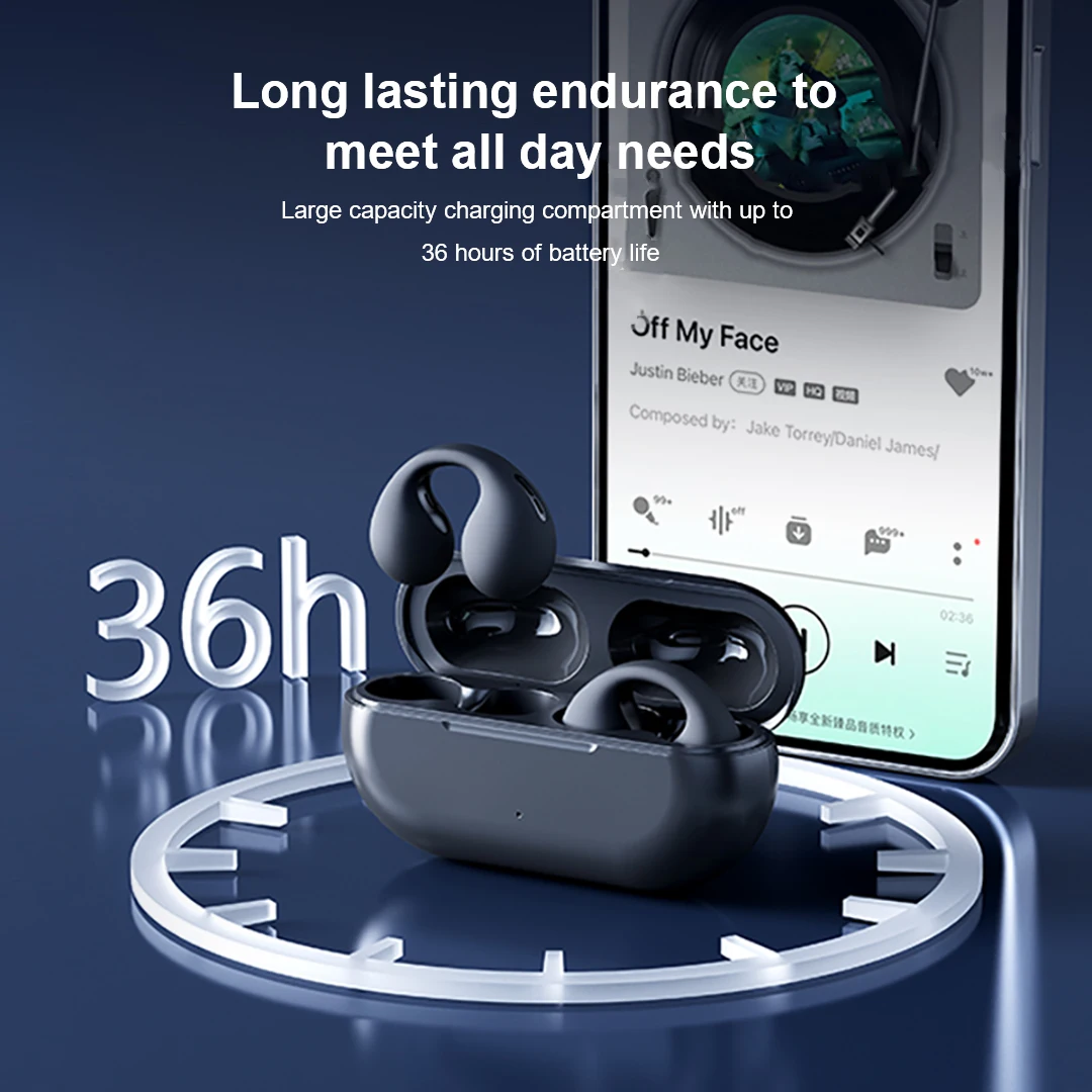 

Xiaomi Upgrade Pro TWS Ear Hook Headset Sound Earcuffs Earring Wireless Bluetooth Earbuds Sport Earphones