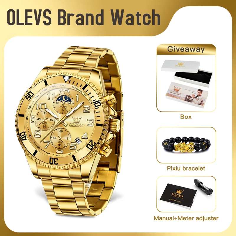 OLEVS 2926 мужские кварцевые часы