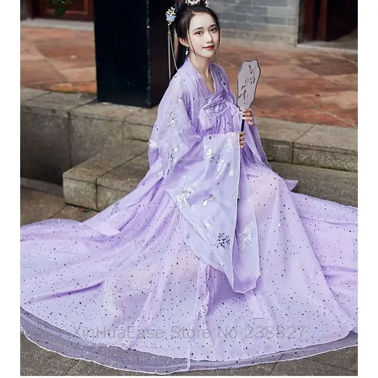 Женское пальто с рисунком журавлей WATER Just Hanfu белый синий красный розовый