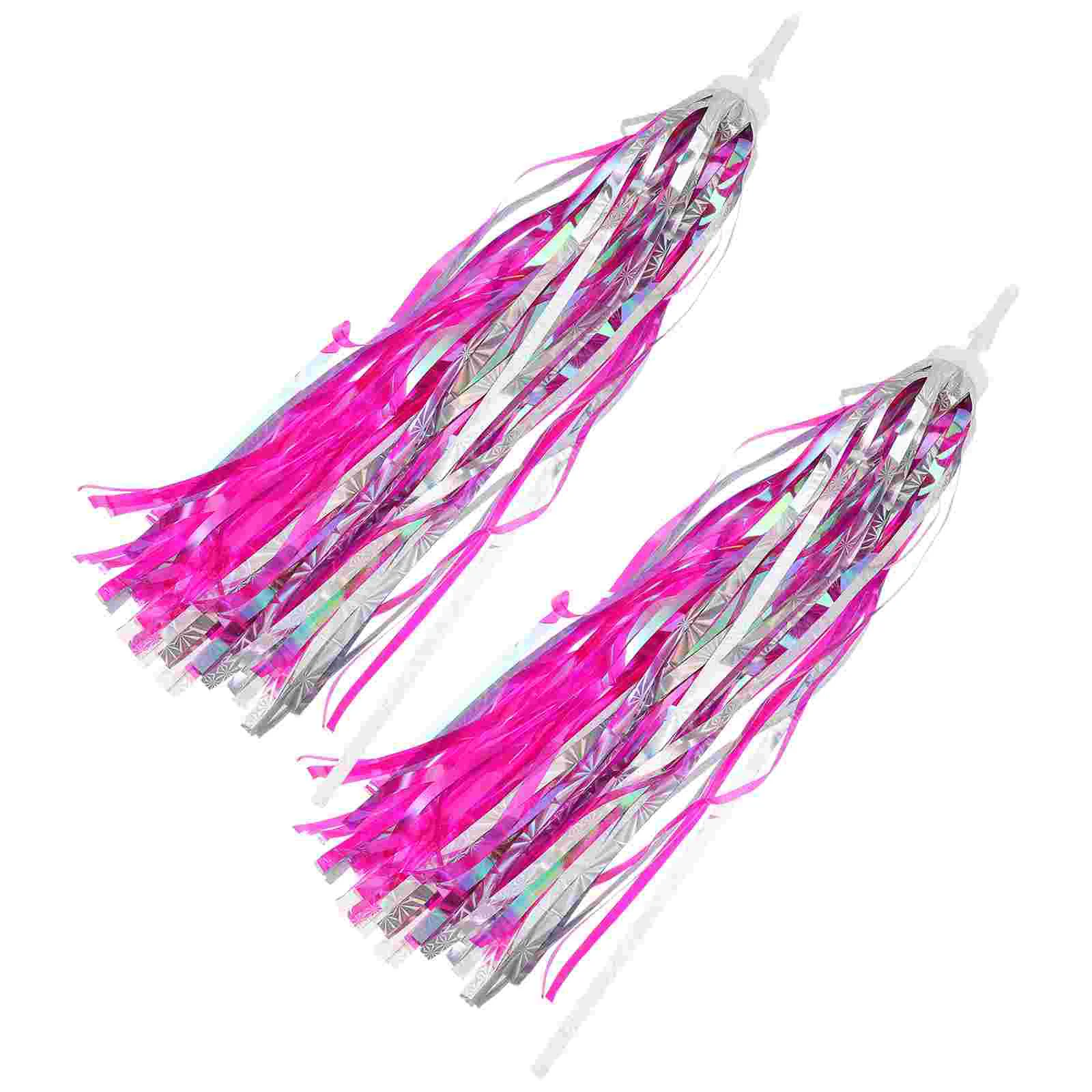 

2pcs Kids Bike Streamers Scooter Ribbon Bike Handlebar Tassel Bike Accessories