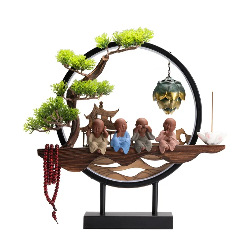 Роскошный подарок благовония искусственная древесина задний поток Готическая