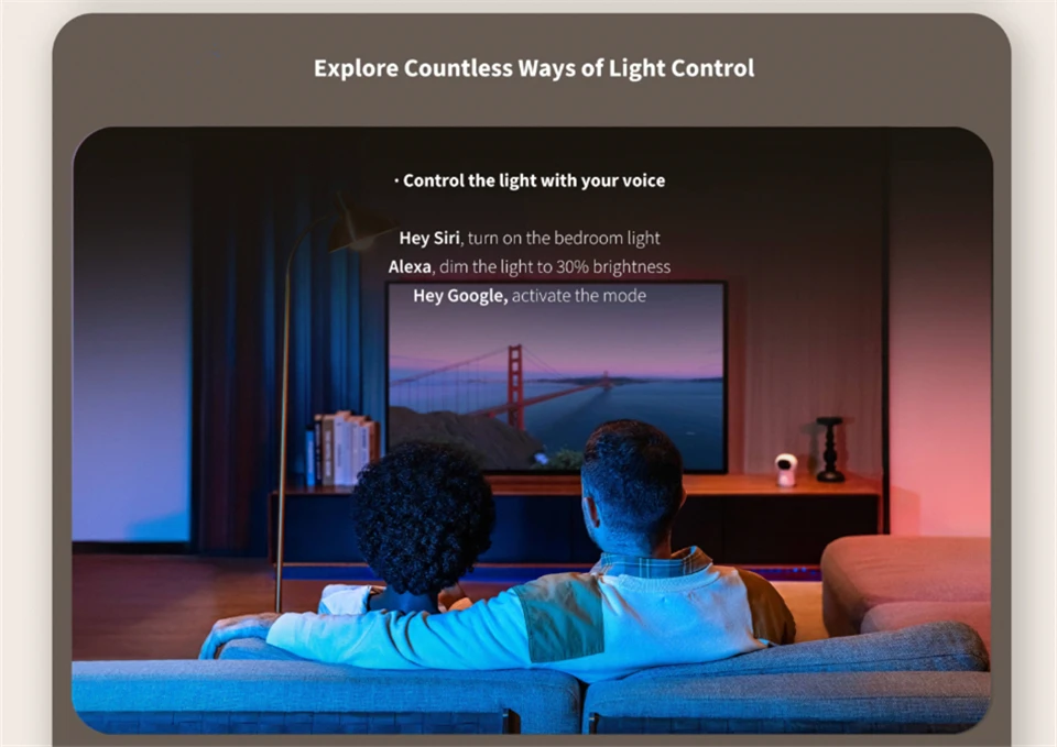 2023 NEW Aqara Умная светодиодная лампа T1 Zigbee 3.0 E27 2700K-6500K 220-240V APP Дистанционная Свет для