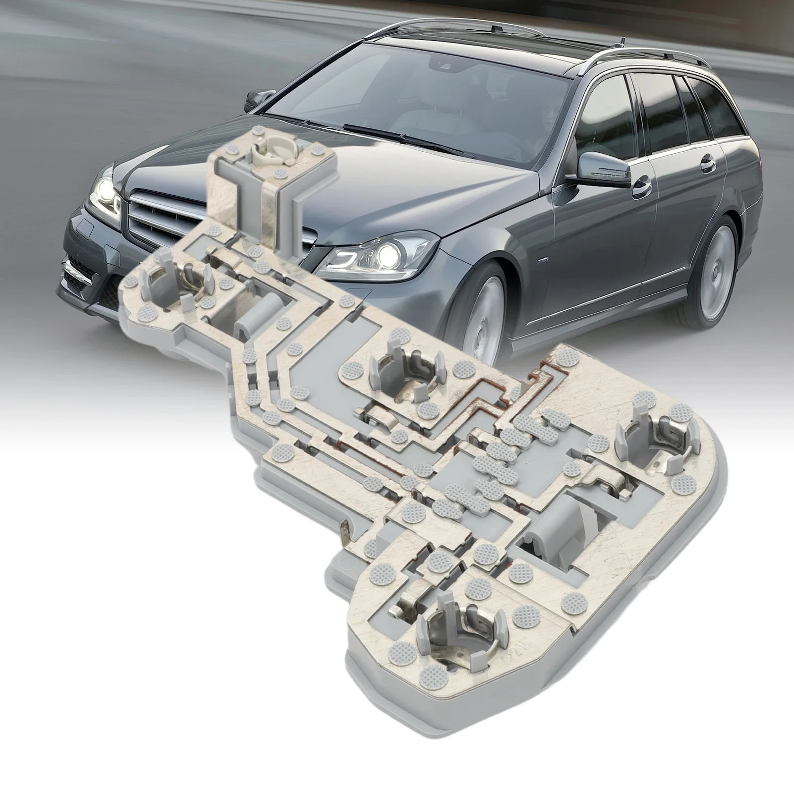 Автомобильный задний правый боковой держатель лампы A2115450328 A2048202000 для Mercedes C-Class