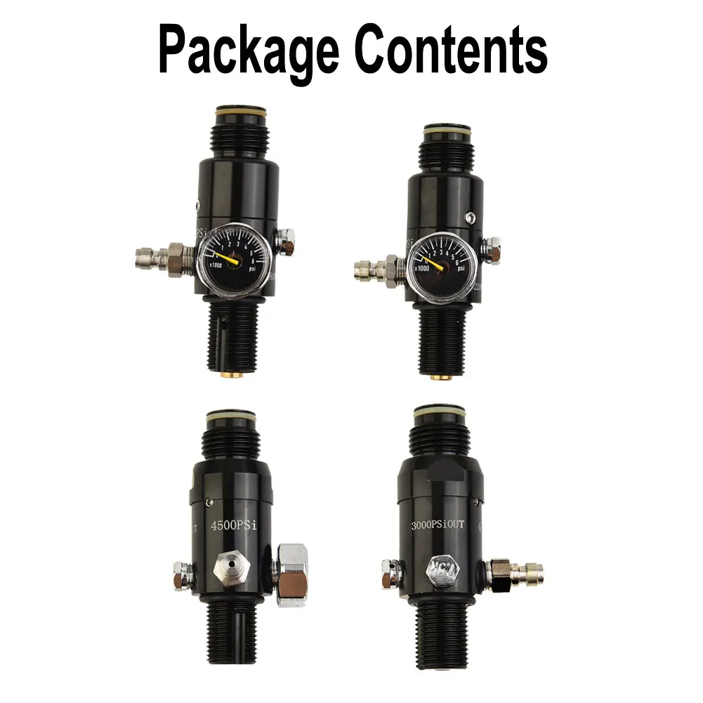 

4500psi Regulator Air Compressors 4500psi Regulator Air Compressors Aluminum Alloy HPA Paintball PCP Brand New