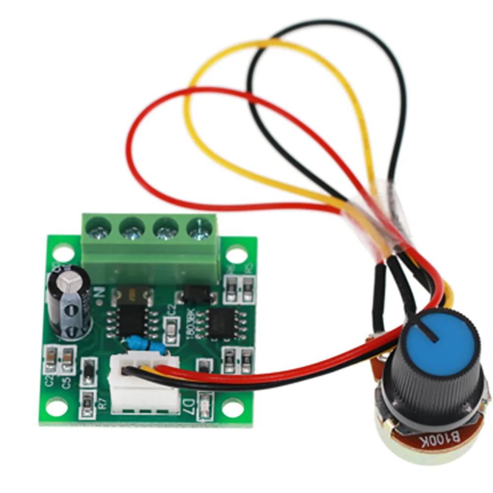 

PWM 1.8V 3V 5V 6V 12V Motor Speed Controller Automatic DC Motor Regulator Control Module Low Voltage DC1.8-15V 2A Controller