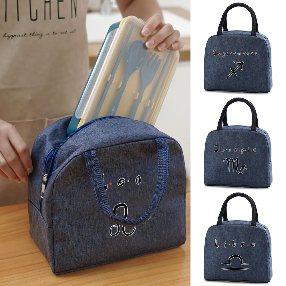 

Lunch dinner Picnic Bag Insulated bag Cooler Tote Portable Canvas Thermal Cold Food Container For Men Women Kids Travel Handbag