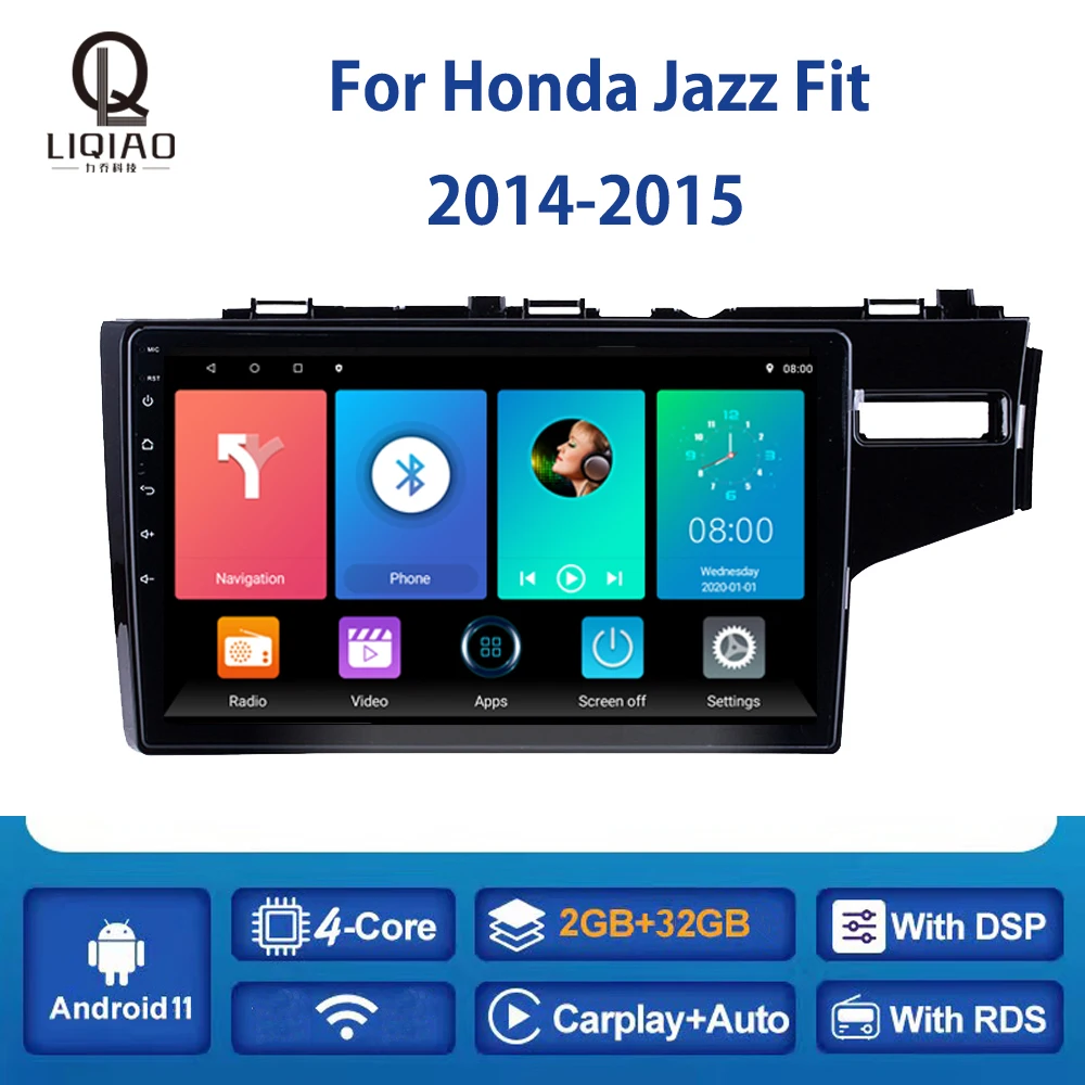 

Автомагнитола LIQIAO для Mercedes Benz R-Class 2005-2009, автомобильный мультимедийный видеоплеер 2 Din, магнитофон с раздельным экраном для Carplay BT OBD