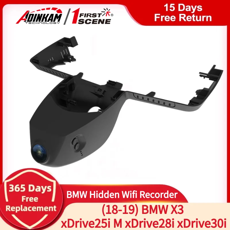 

Firstscene Hidden Car Wifi DVR Video Recorder For BMW X3 G01 xDrive25i M xDrive28i xDrive30i 2018 HD 1080P Dash Camera G-sensor