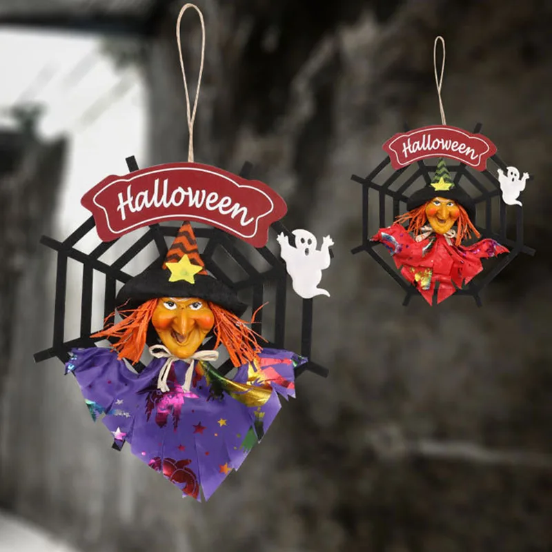 

Halloween Spider Pendant Witch Bar Mall Decoration Halloween Decorations Door Hanger