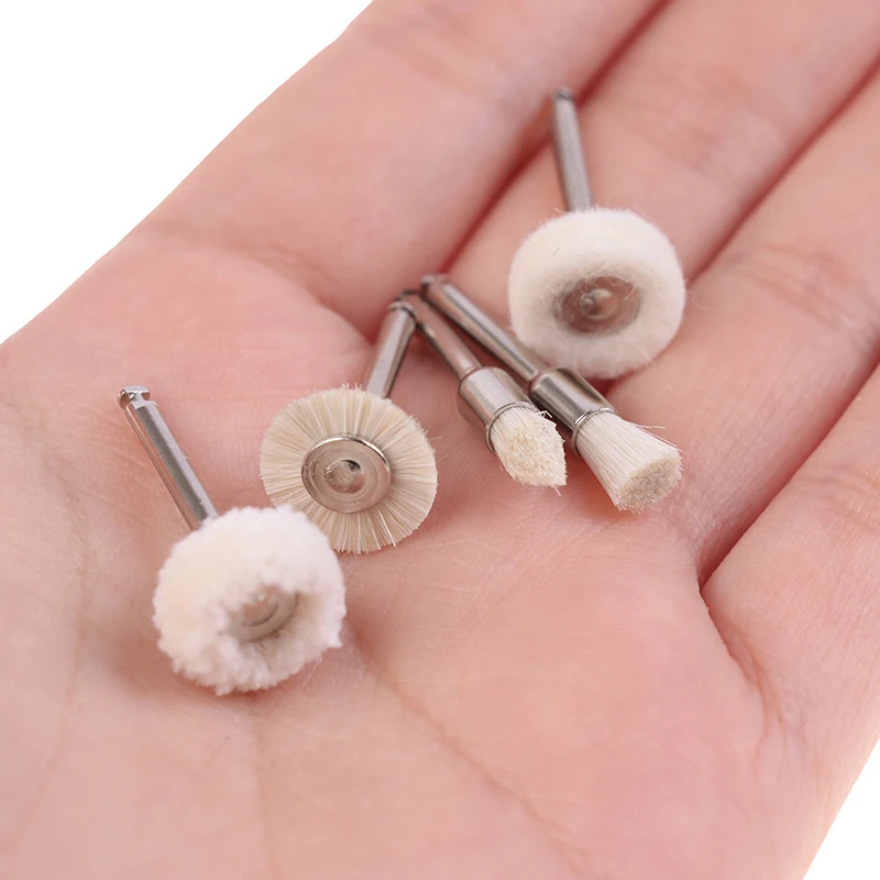 

1pc Dental Polishing Wheel Wool Cotton Polishing Brushes Polishers for Rotary Tools Jewelry Buffing Polishing Wheel Whosales