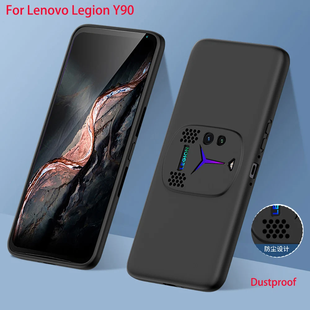

For Lenovo Legion Y90 Case Gaming Dust-proof drop-proof Soft Silicone Back Cover full camera Protect LEGIONY90 Cases