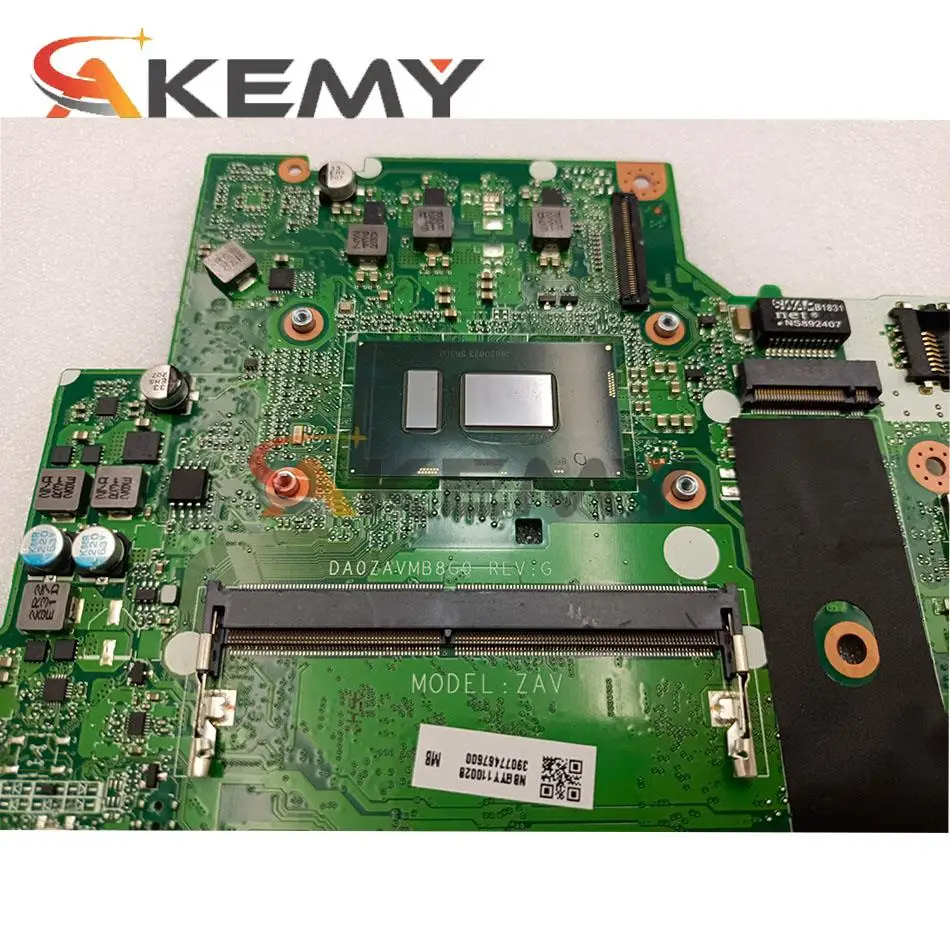 Материнская плата для ноутбука ACER Aspir с процессором I5 7 DA0ZAVMB8G0 NBGNP1100A Встроенная 100%