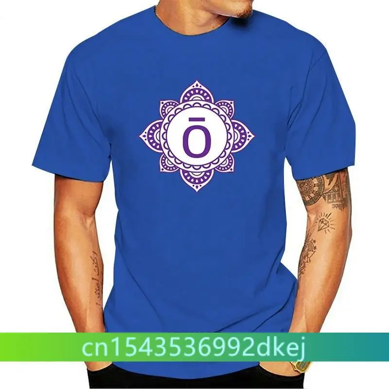 

2019 Fashion Men T shirt Womens doTERRA O in Purple Mandala Essential Oil T shirt