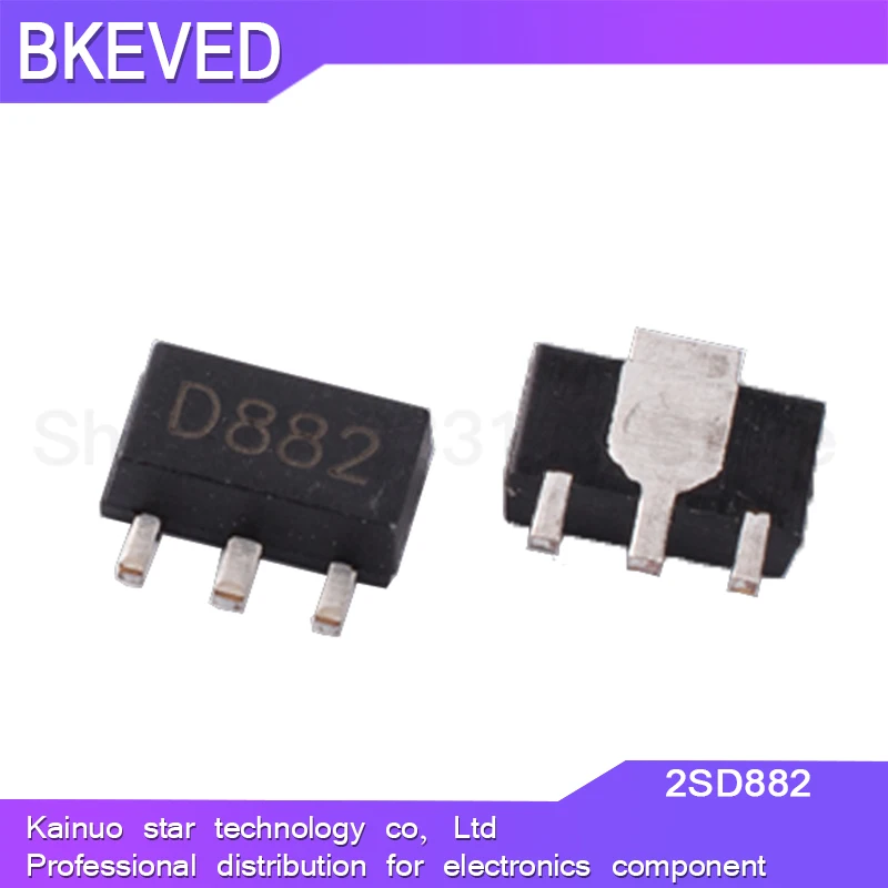 20 шт. 2SD882 SOT89 D882 SOT-89 SOT SMD новый и оригинальный IC