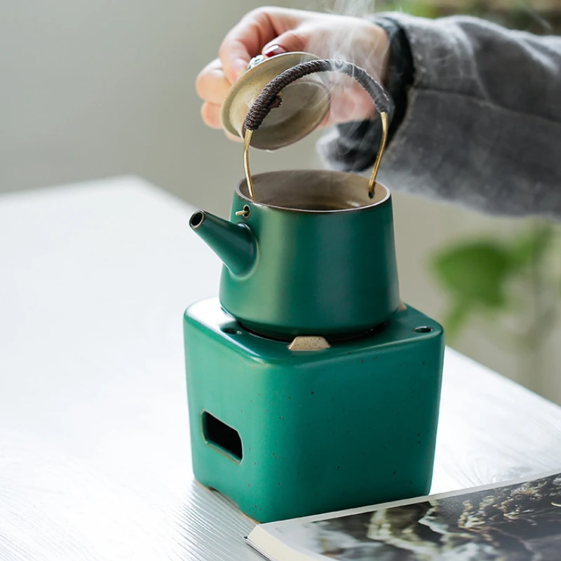 Подогреватель для чая в стиле ретро керамическая спиртовая печь-трансформер