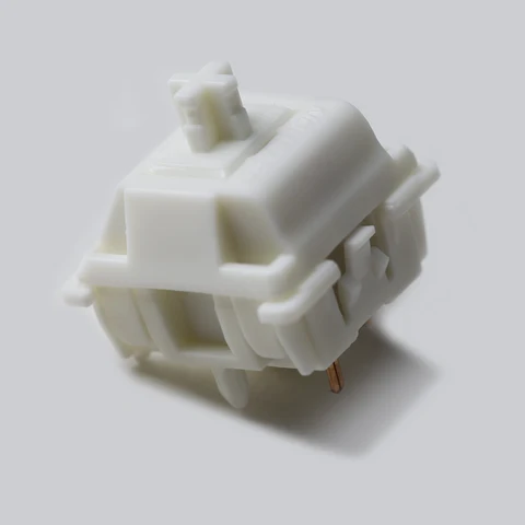 GATERON 5-контактный линейный шток POM Корпус RGB SMD DIY Горячая замена молочный коктейль переключатели для механической клавиатуры