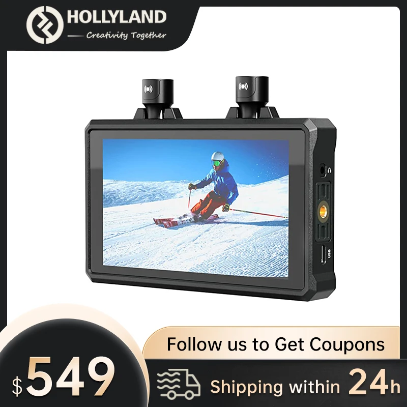 

Hollyland Mars M1 4K Wireless Video Transmission HDMI SDI Transmitter Receiver Monitor for Flimmaker Videographer