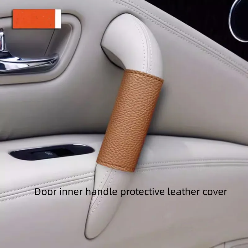 

Кожаный чехол для NISSAN патруль Y62, накладка на дверную ручку, а-опора, в-опора, кожаный чехол на ручку крыши, защитный чехол