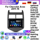 Автомобильный мультимедийный проигрыватель 1280X720 HD Android с GPS для Chevrolet Aveo Sonic 2011, 2012, 2013, 2014, 2015, автомобильный 1080P радиоприемник с GPS-навигацией