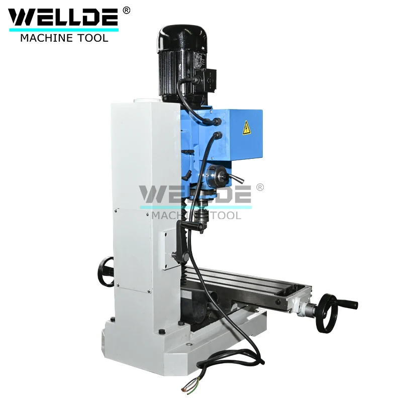 WELLDE Zx32g Сверлильный и фрезерный станок по металлу Вертикальный сверлильный с П