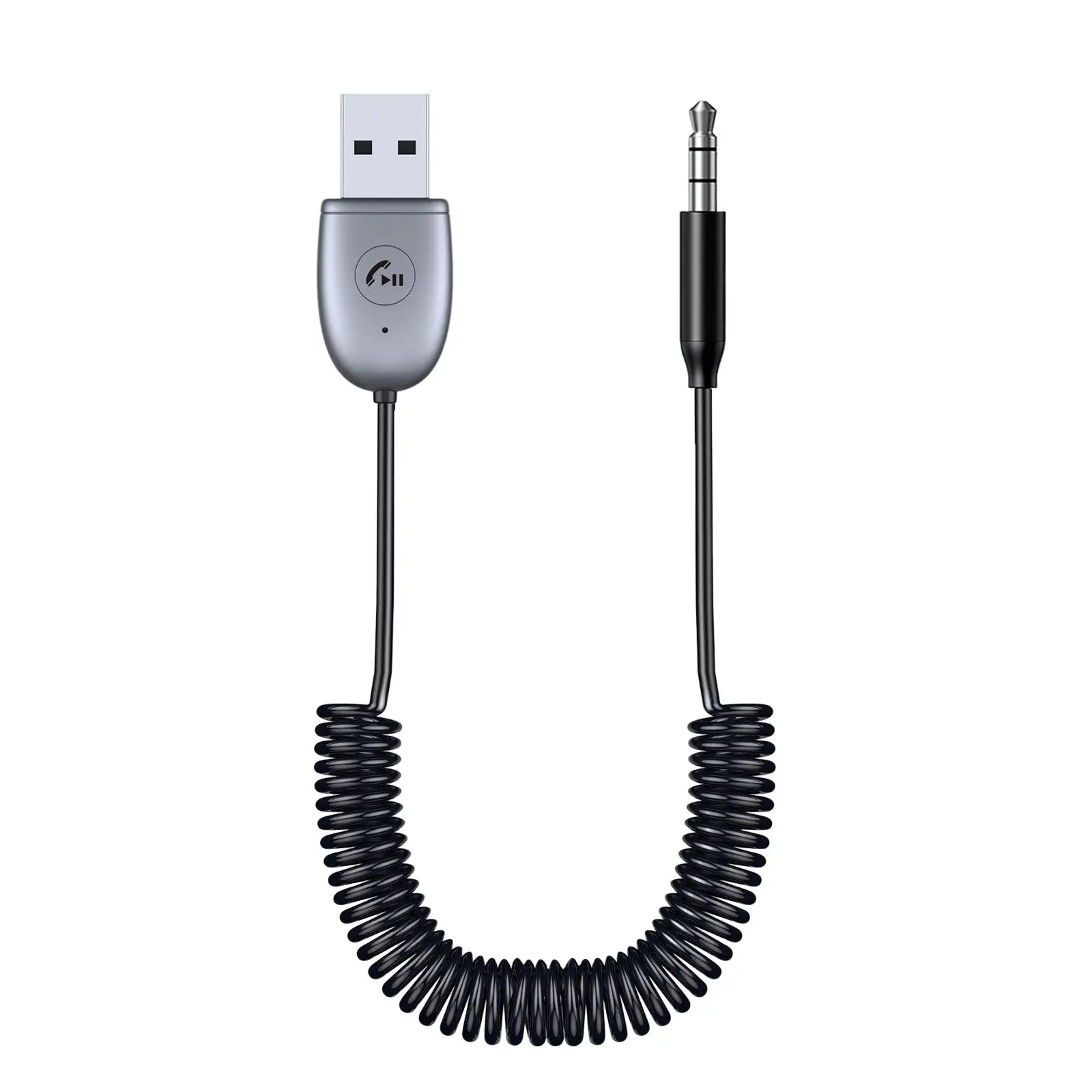

AUX Audio 5.0 Adapter Hands Free Calls for Home Stereo USB to 3.5mm Jack