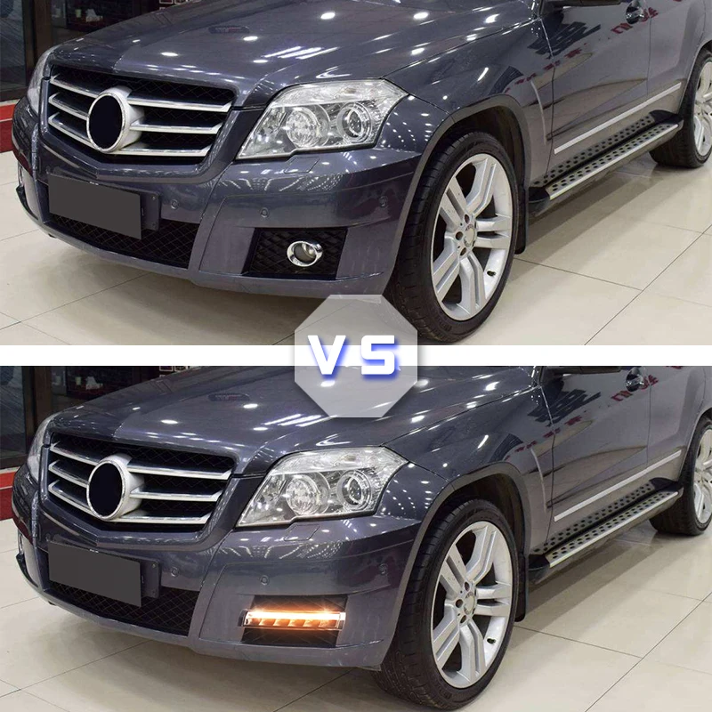 Желтая светодиодная противотуманная фара для Mercedes Benz GLK 300 GLK350 GLK500 2008 - 2012 |