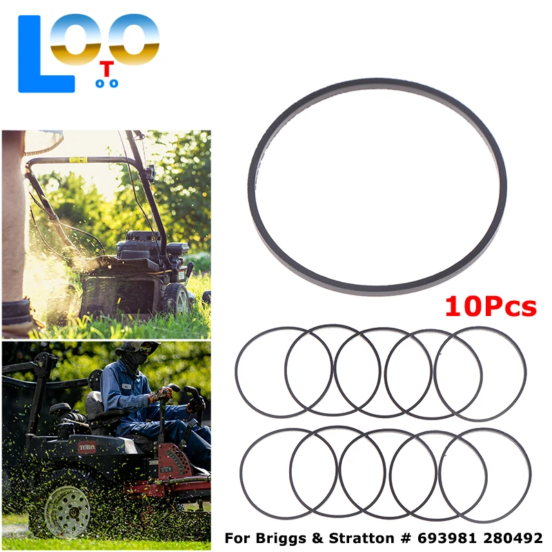 

10 шт. резиновые прокладки поплавковой чаши карбюратора уплотнительное кольцо для карбюратора 693981 280492 Аксессуары для газонокосилок Садовые принадлежности
