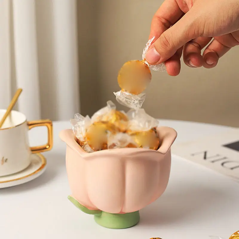 Экологичная коробка для хранения из смолы круглой формы офисного органайзера