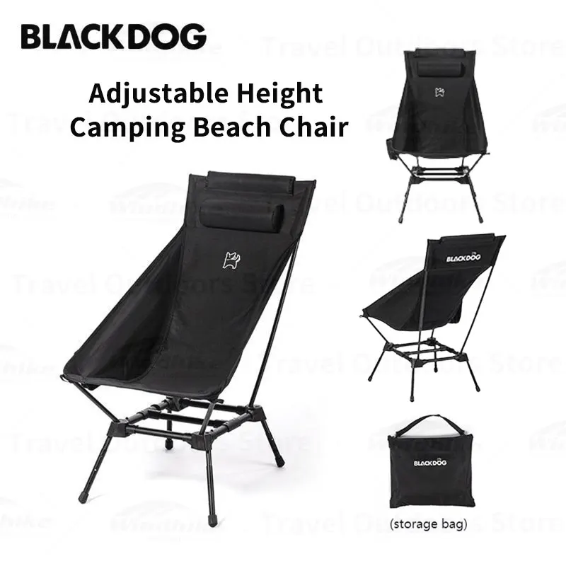 

Naturehike-BLACKDOG Ультралегкая алюминиевая регулируемая высота пляжное кресло для кемпинга на открытом воздухе 150 кг вес подшипника рыболовное кр...