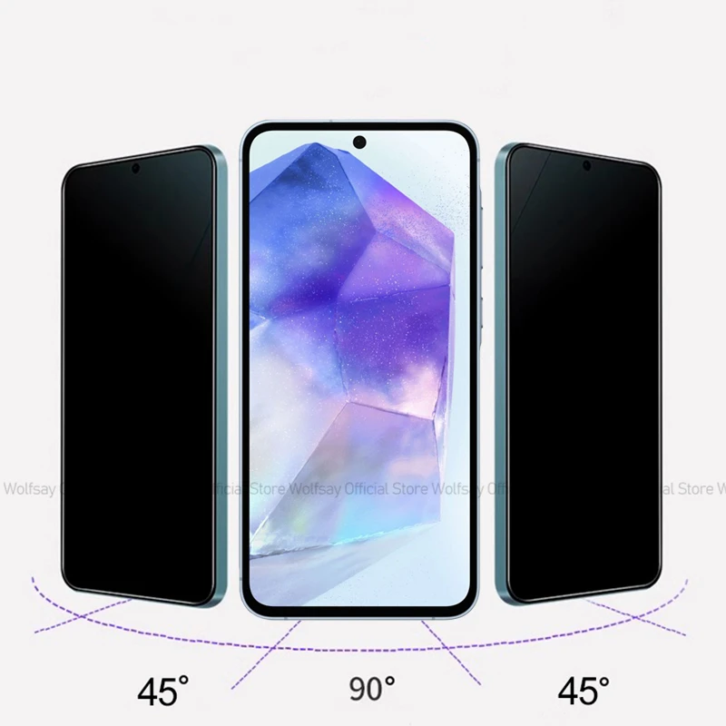 2/4 шт. Защитная пленка для экрана Samsung Galaxy A55