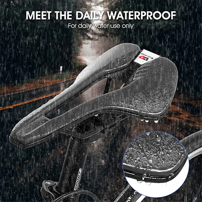 Bicycle Seat MTB Road Bike Saddles EVA Superfine Fiber Ultralight Breathable Comfortable Seat Cushion Bike Racing Saddle