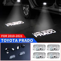 for toyota land cruiser prado 150 200 car door welcome light lc150 lc200 auto led hd projector lights modification accessories