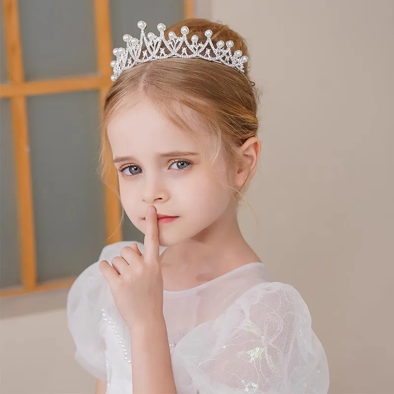 Диадемы и короны с искусственными кристаллами для принцессы повязка на голову