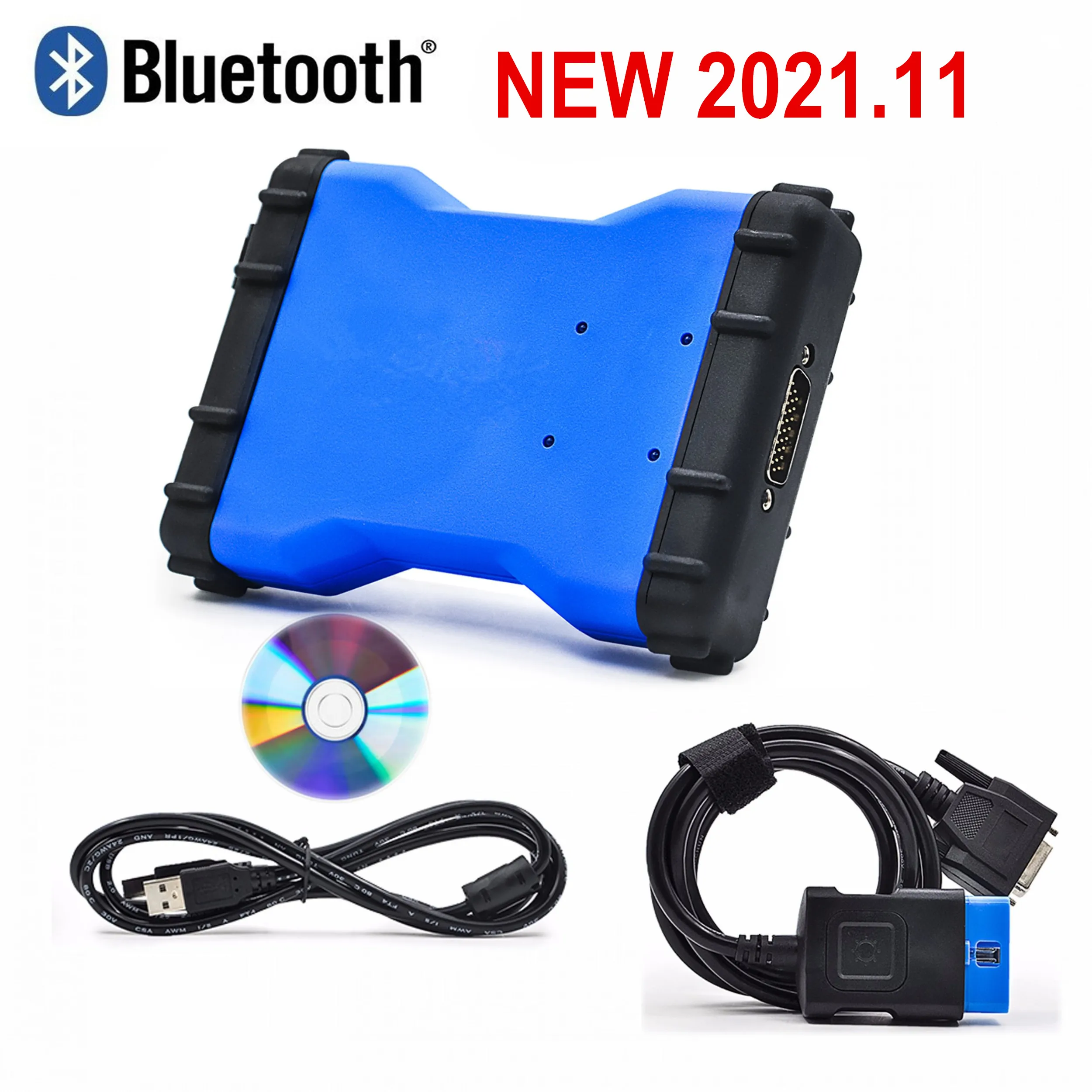 Новинка 2023 года, VCI VD DS150E CDP 2021,11 с генератором ключей и Bluetooth для TNESF DELPHIS ORPDC, автомобильные грузовики OBD2, диагностический инструмент для ремонта