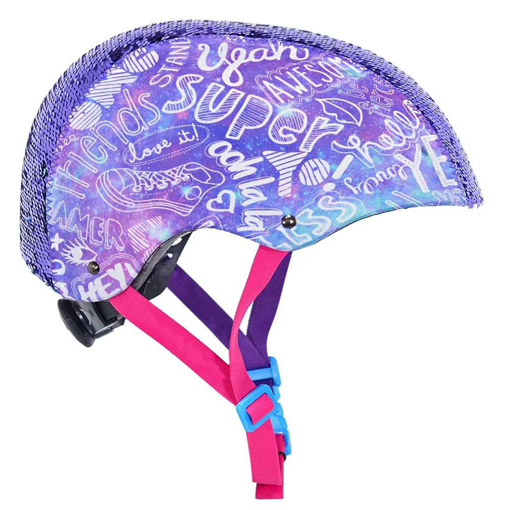 

Bike Magic Sequin Multi-Sport Youth Helmet , Purple