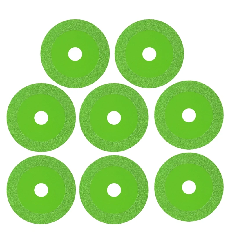 

8 Pcs Glass Cutting Disc Saw Blade Wheel Glass Ceramic Cutting For Angle Grinder 4 Inch Diamond Saw Blade Wheel