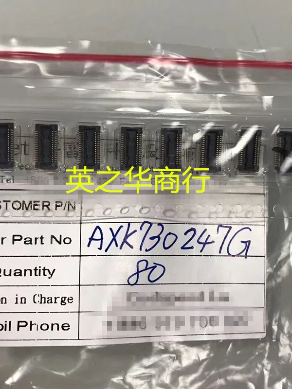 

30pcs original new AXK730247G 0.4mm spacing 30pin