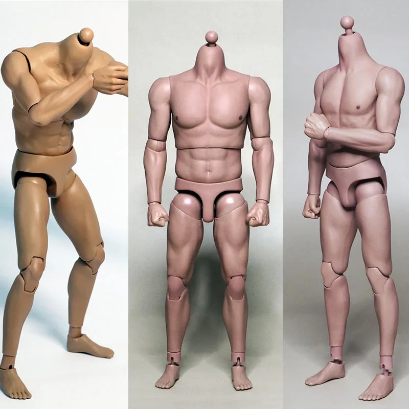 

JXtoys S01 S02 S03 1/6 Scale High Quality Asian Male Strong Muscular Body Model Best Color Tone Emulaed Action Figure Doll Toys