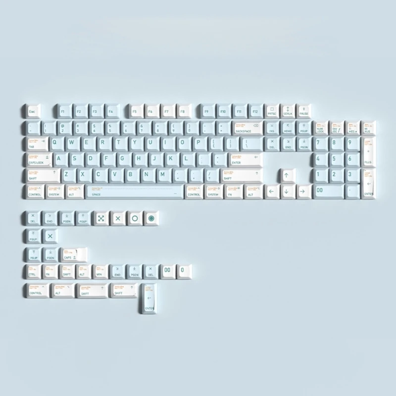 

Колпачки для механической клавиатуры LDA PBT, 132 клавиш