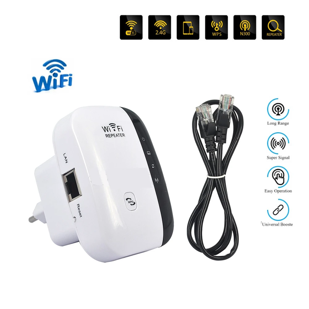 Усилитель Wi-Fi 300 Мбит/с 802.11N |