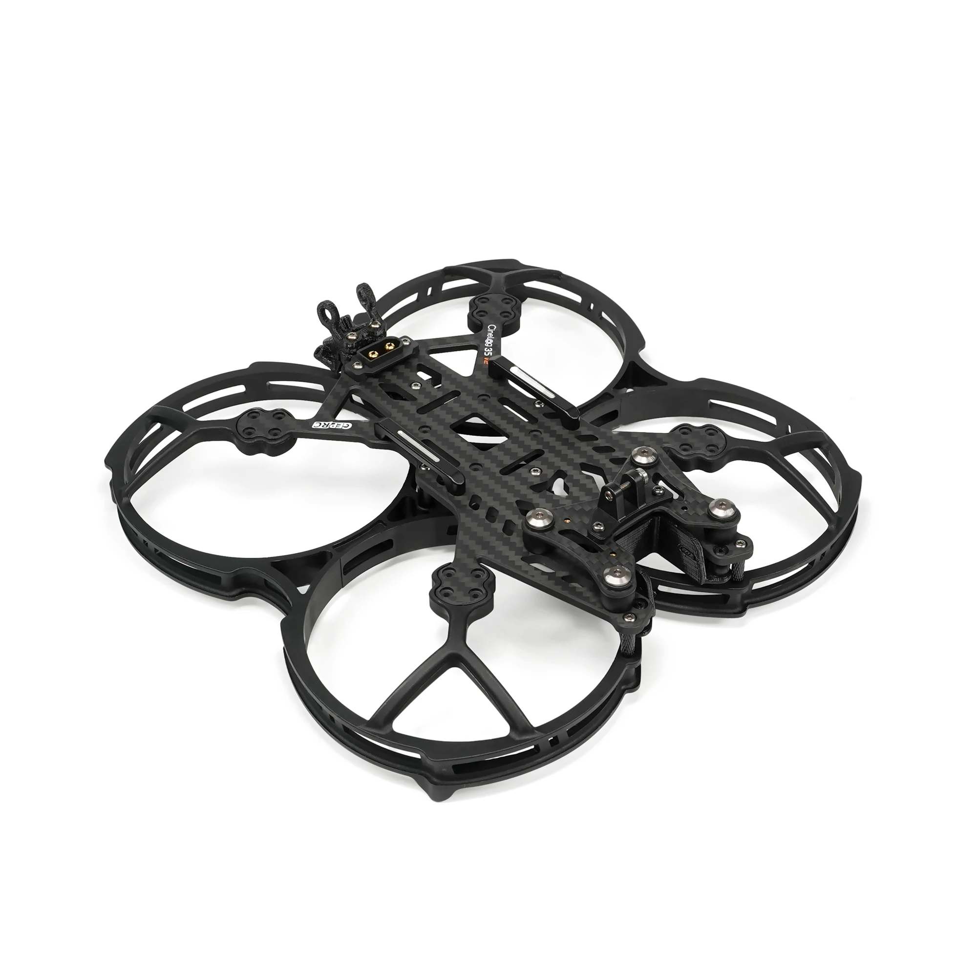 

GEPRC GEP-CL35 V2 рамка 142 мм углеродное волокно для Cinelog35 V2 аналоговый/Wasp/Walksnail / O3 3 дюйма FPV Cinewhoop Дрон DIY части