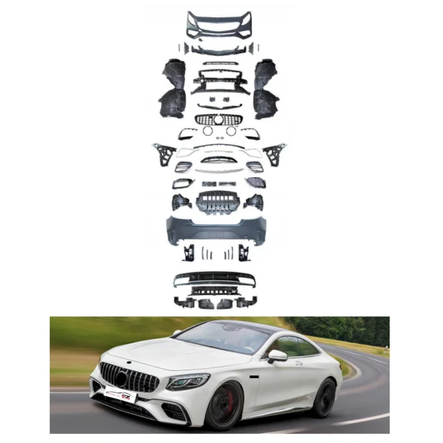 Китайские заводские обвесы для Mercedes Benz W217 S Coupe до S63/65 2014 2015 2016 2018 2019 2020