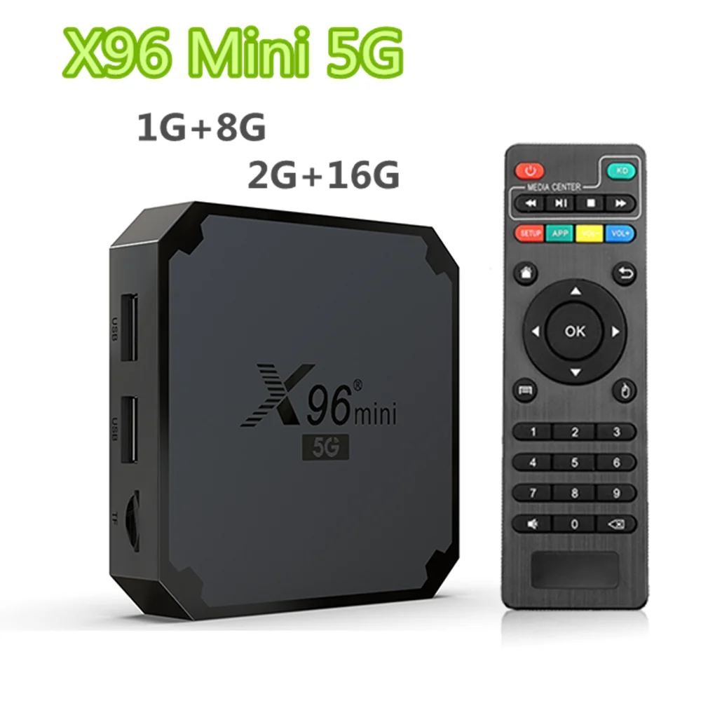Мини-приставка X96 Android 9 0 Amlogic S905W4 X96mini Plus 2 + 16 ГБ Wi-Fi |