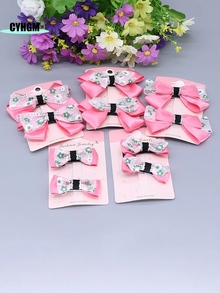 

Fashion new ribbon hair clips wholesale girls silk hairpins cute spinki do wlosow Barrettes hanfu hair accessory D29-1