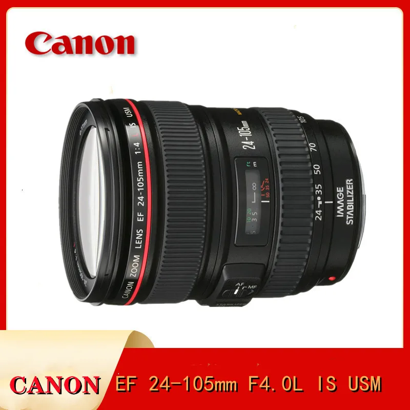 Объектив стабилизатор Canon EF 24-105 мм F/4L IS USM Generation для 5D4 5D3 6D 600D 650D 700D 750D 760D 200D 60D 70D 80D 7D