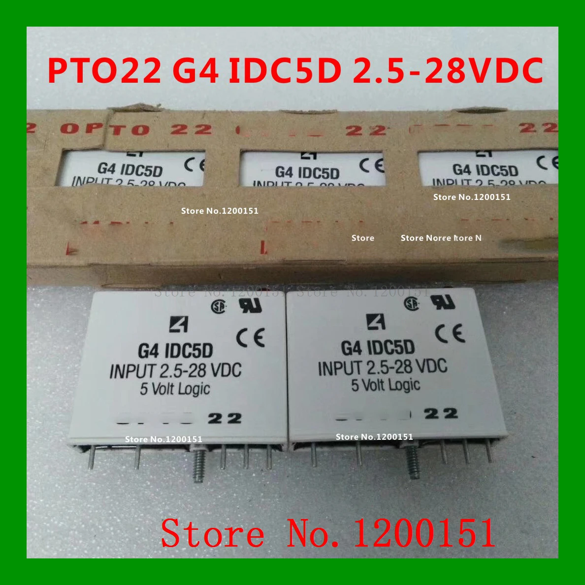 OPTO22 G4 IDC5D 2,5-28VDC реле 5PIN