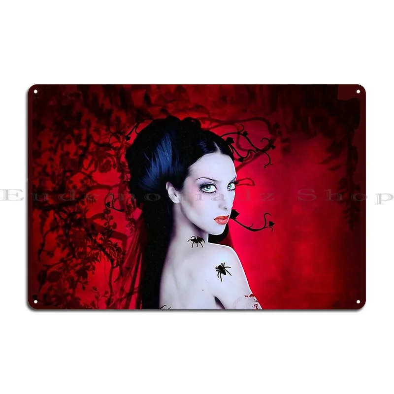 Моника Нарандзё Тарантул коврик для ванной металлический знак печать плакатов