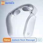 Массажер для шеи Xiaomi Jeeback G2, массажер для шеи с дальним инфракрасным нагревом, уход за здоровьем, L-образная одежда с приложением Mijia, массажер для шеи